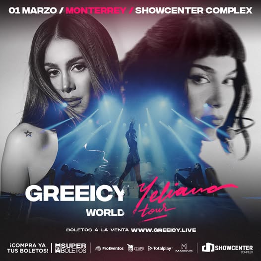 Greeicy llega por primera vez a México con su Yeliana World Tour