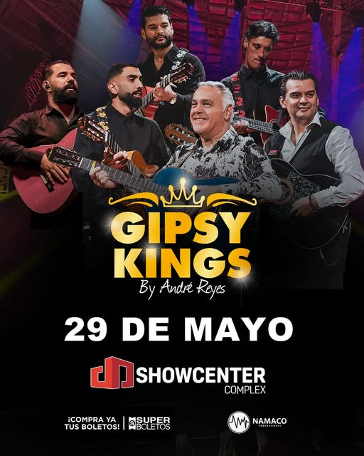 Gipsy Kings by André Reyes llegan a Monterrey con una noche de rumba inolvidable