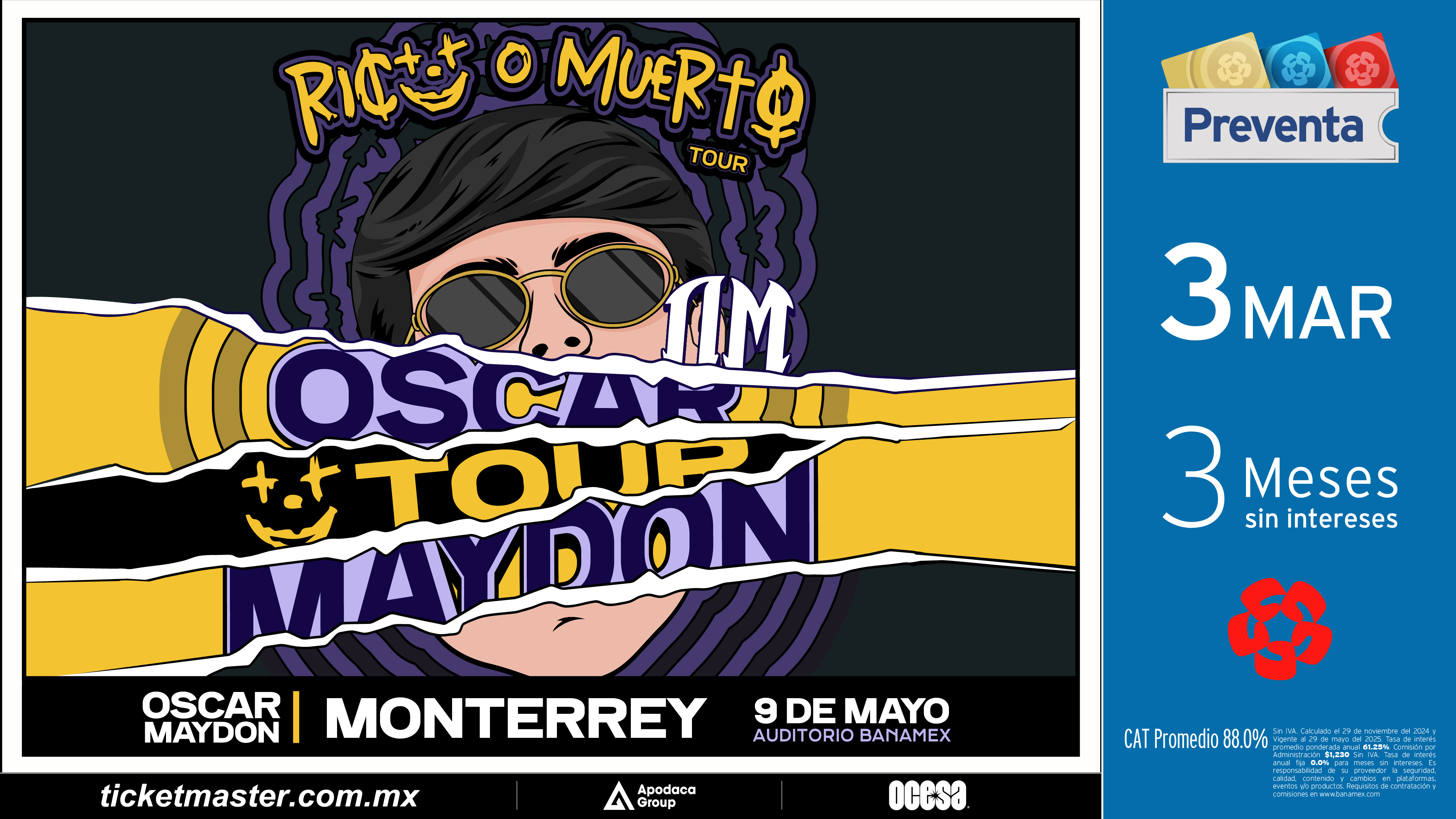 ¡Oscar Maydon tumbará las bocinas con sus corridos en Monterrey!
