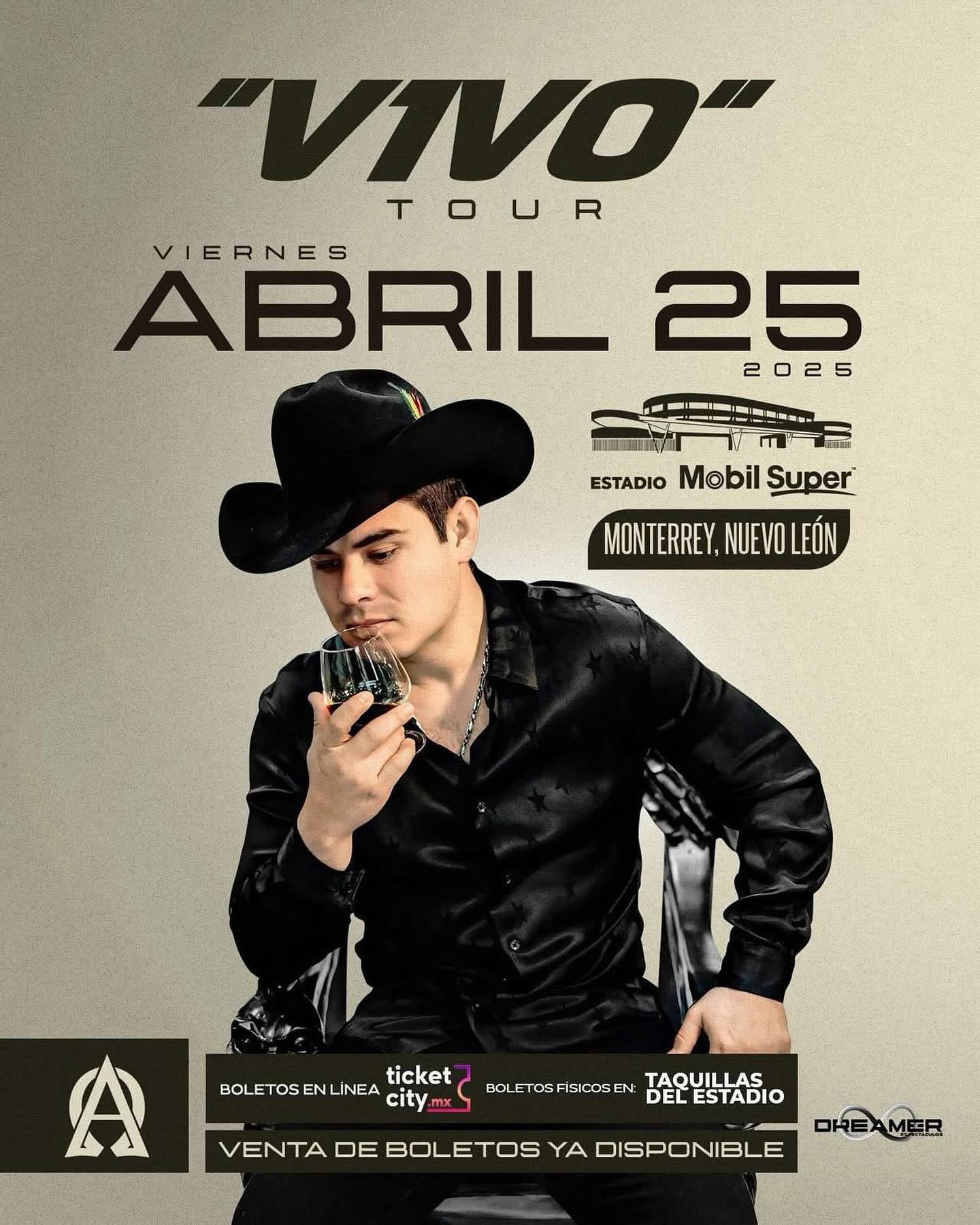 Alfredo Olivas llega a Monterrey con su «Vivo Tour»