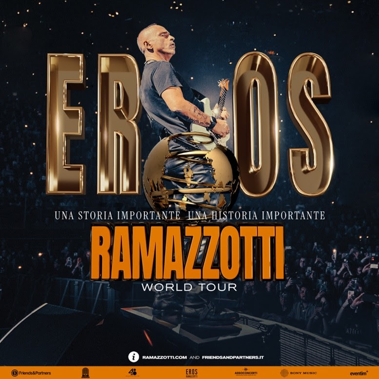 EROS RAMAZZOTTI ANUNCIA “UNA HISTORIA IMPORTANTE WORLD TOUR” Y CONFIRMA FECHAS EN MÉXICO PARA NOVIEMBRE DE 2026
