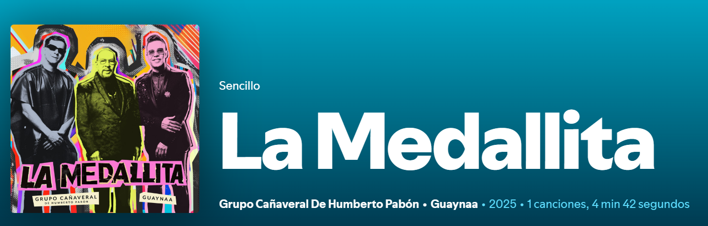 Grupo Cañaveral y Guaynaa Nos Ponen a Bailar con “La Medallita”