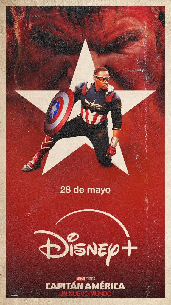 «Capitán América: Un Nuevo Mundo» Llega a Disney+ el 28 de Mayo