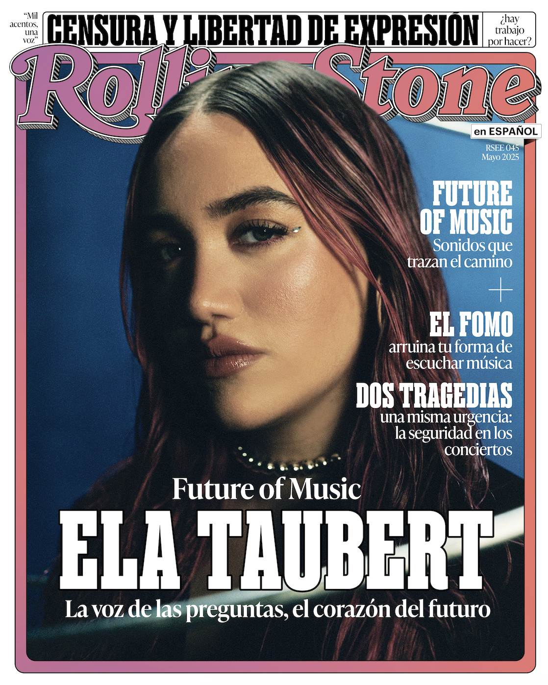 ELA TAUBERT DESLUMBRA EN LA PORTADA DE ROLLING STONE EN ESPAÑOL EN LA EDICIÓN ‘FUTURE OF MUSIC’ 2025