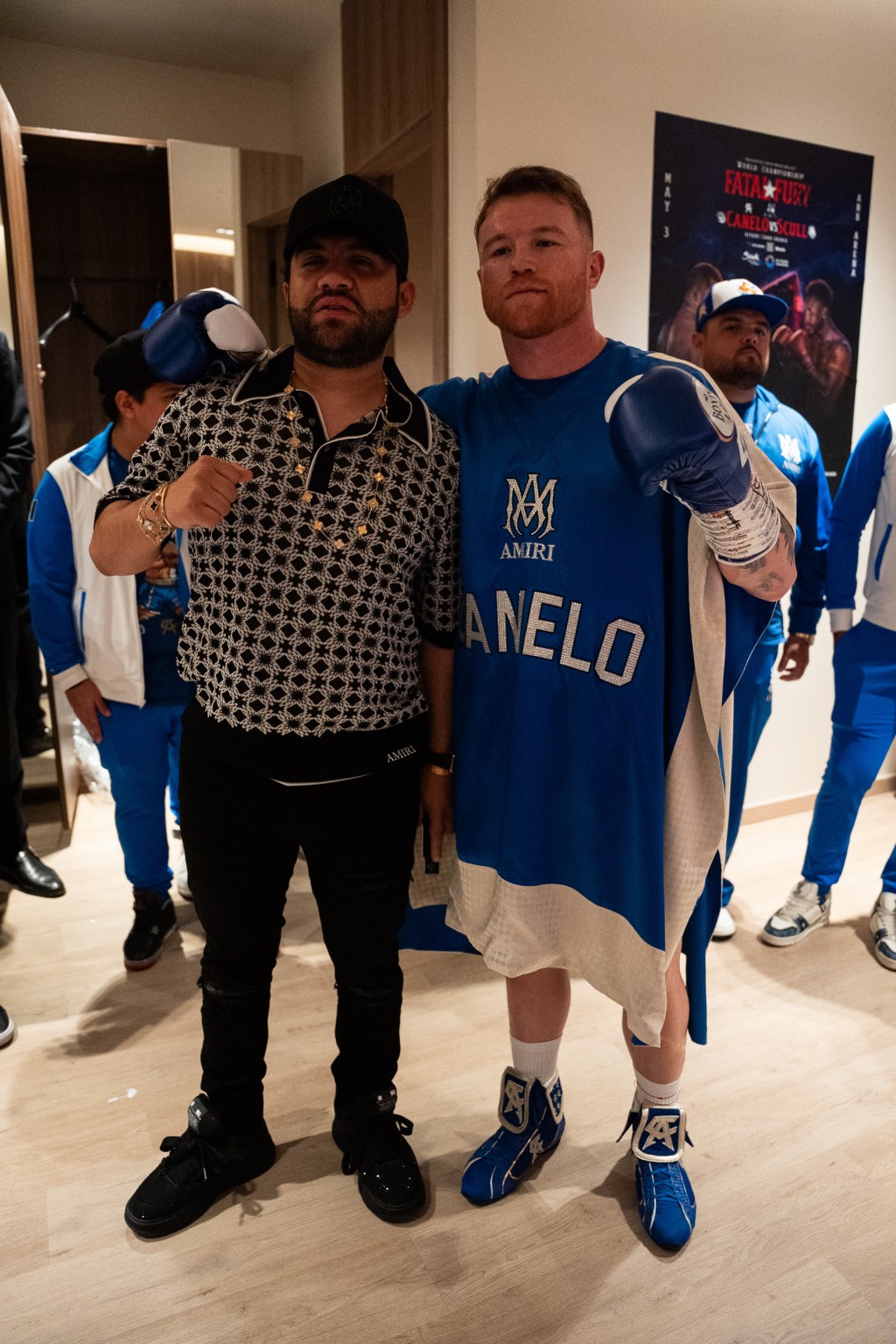 Luis R. Conriquez Canta para Saúl “El Canelo” Álvarez desde Arabia Saudita