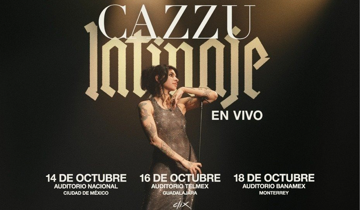 Cazzu anuncia tres explosivos conciertos en México con su gira Latinaje