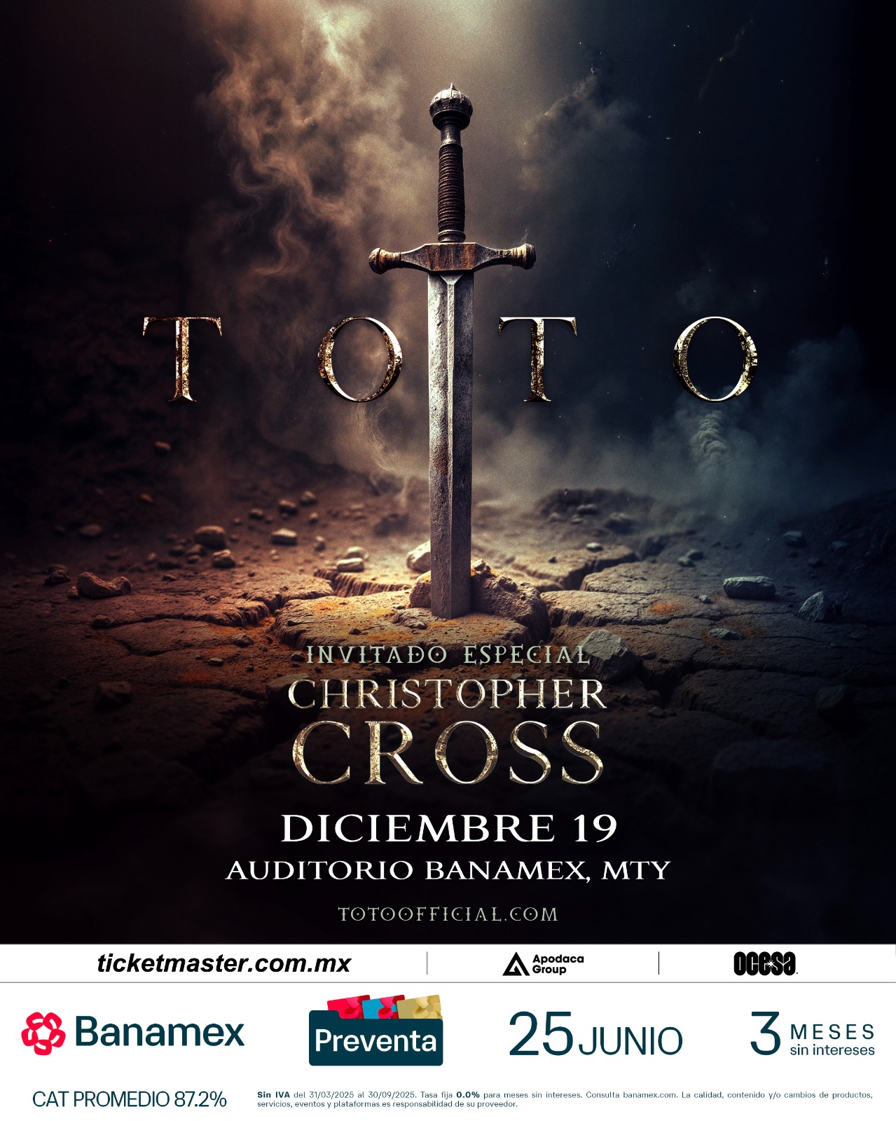 ¡TOTO Regresa a México con un Invitado de Lujo: Christopher Cross!