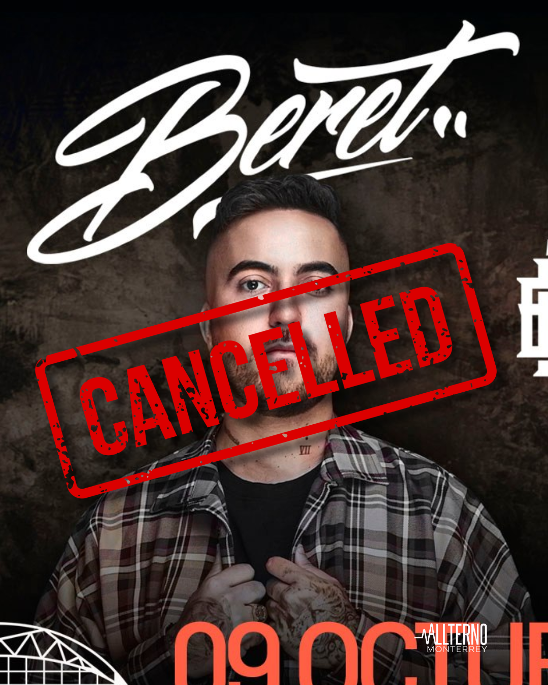 Se cancelan conciertos de Beret en México; anuncian proceso de reembolso