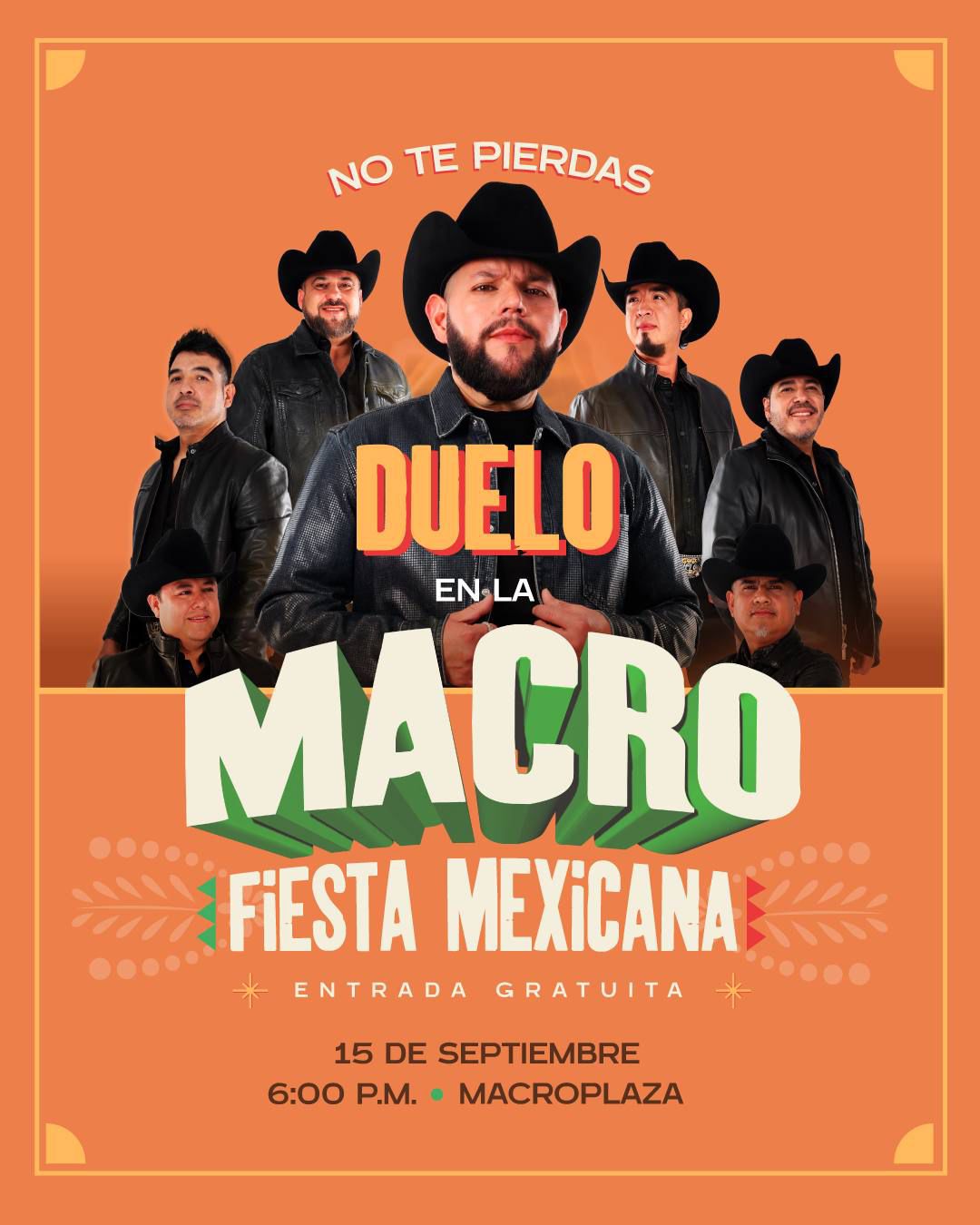 Nuevo León celebra el Grito de Independencia con Grupo Duelo y Gran Desfile Cívico-Militar en la Macroplaza