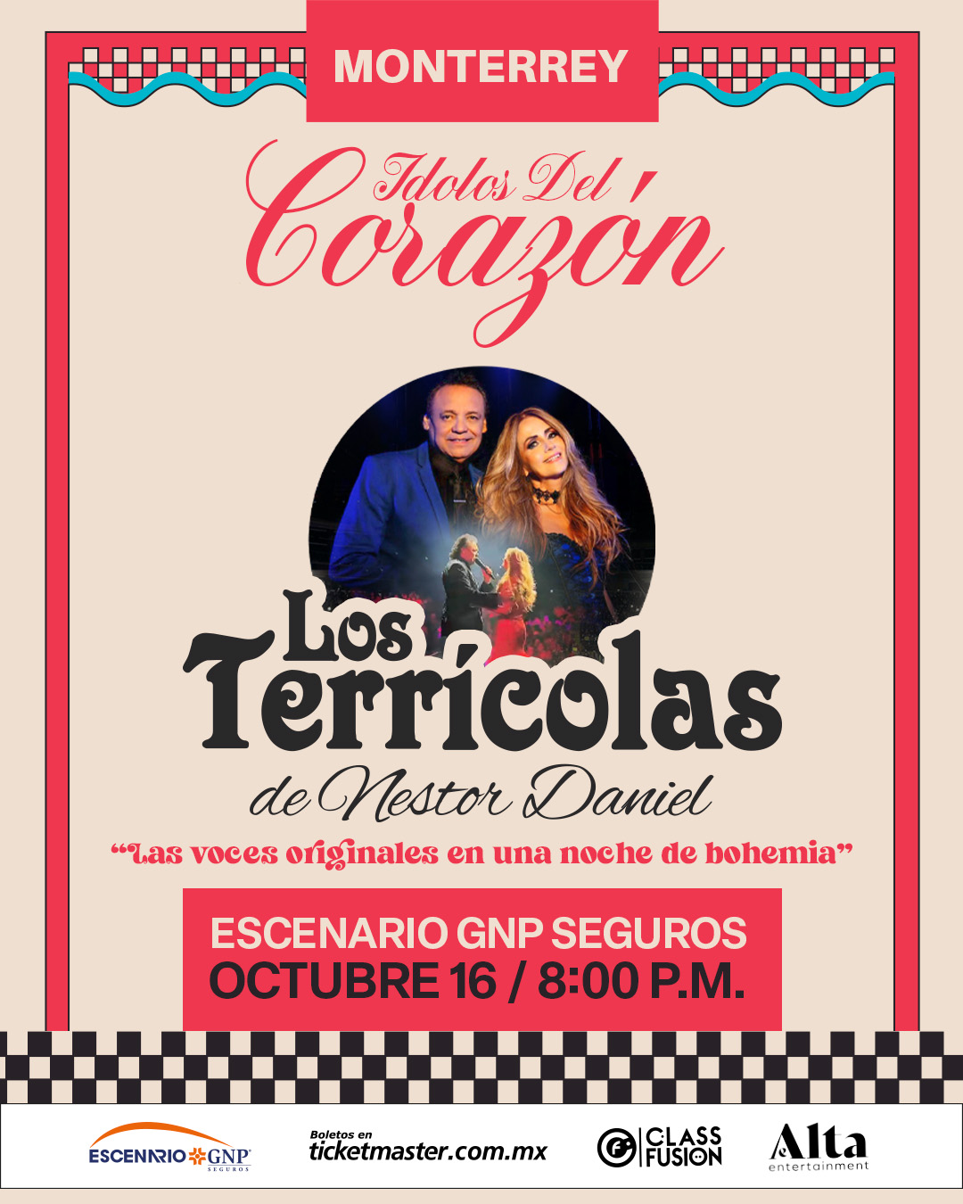 Los Terrícolas de Néstor Daniel llegan a Monterrey con “Ídolos del Corazón”