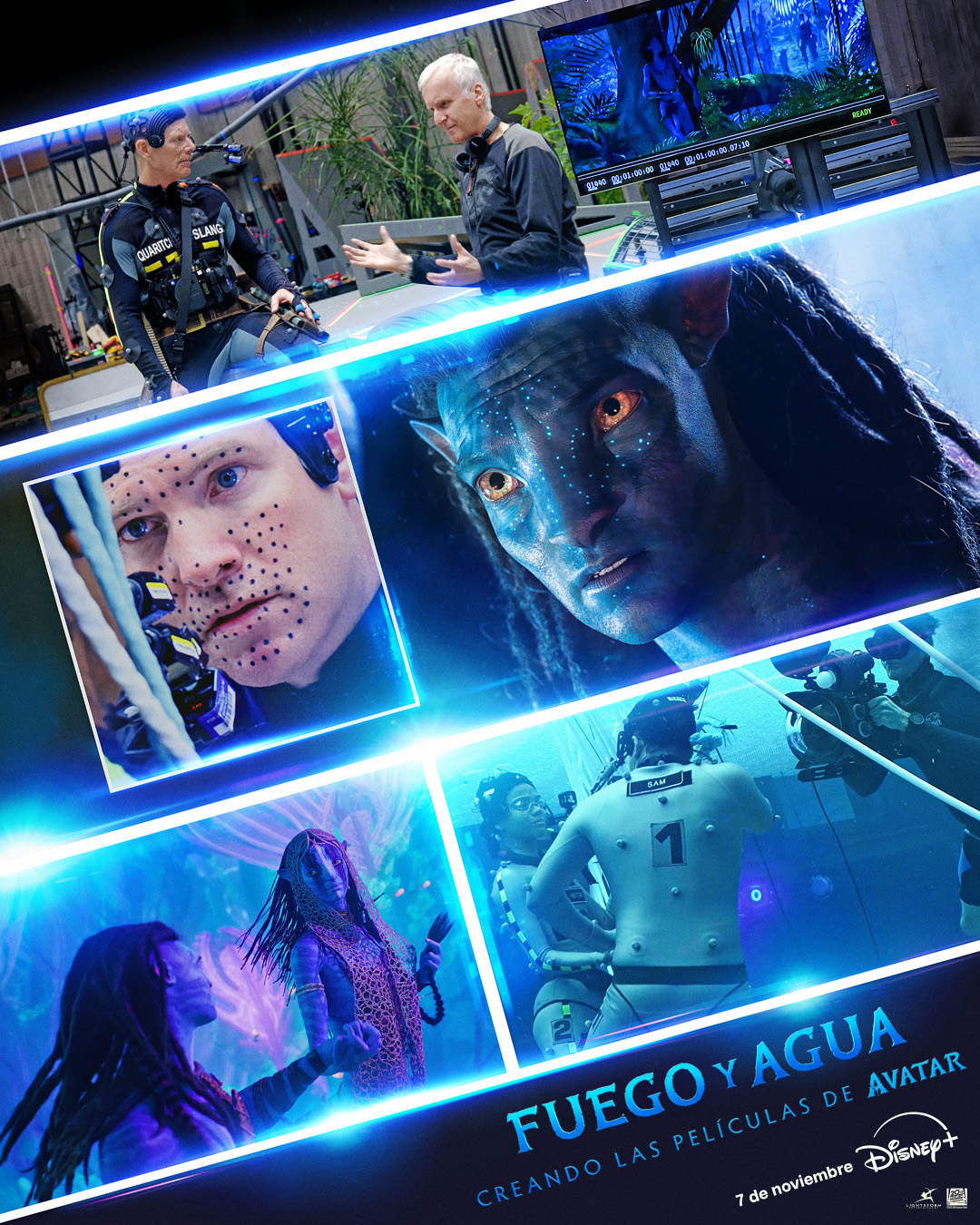 🌊🔥 FUEGO Y AGUA: Creando las películas de Avatar llega a Disney+ este 7 de noviembre