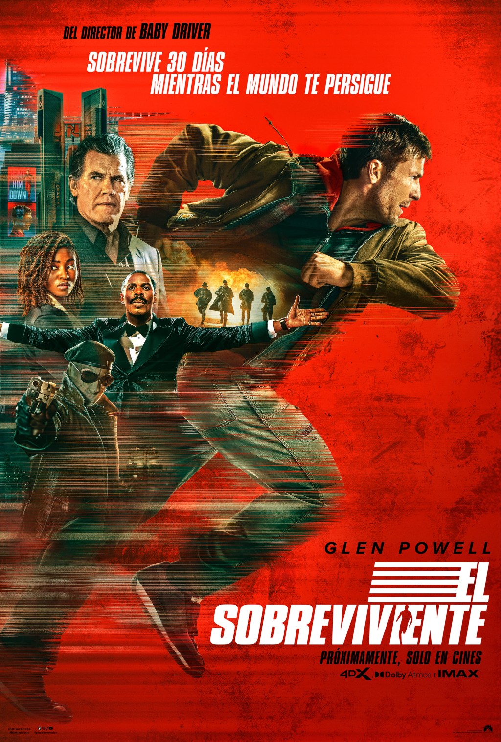 🎬 Paramount Pictures presenta “El Sobreviviente”, el nuevo thriller futurista de Edgar Wright basado en la novela de Stephen&nbsp;King