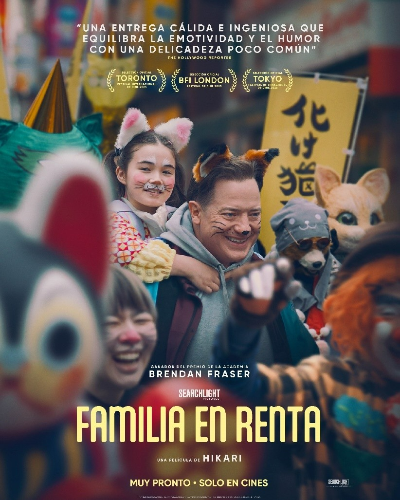 “Familia en Renta”: Brendan Fraser protagoniza la nueva película de Searchlight que revela un fenómeno social de Japón