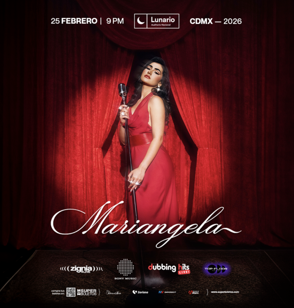 MARIANGELA LLEGA AL LUNARIO DEL AUDITORIO NACIONAL