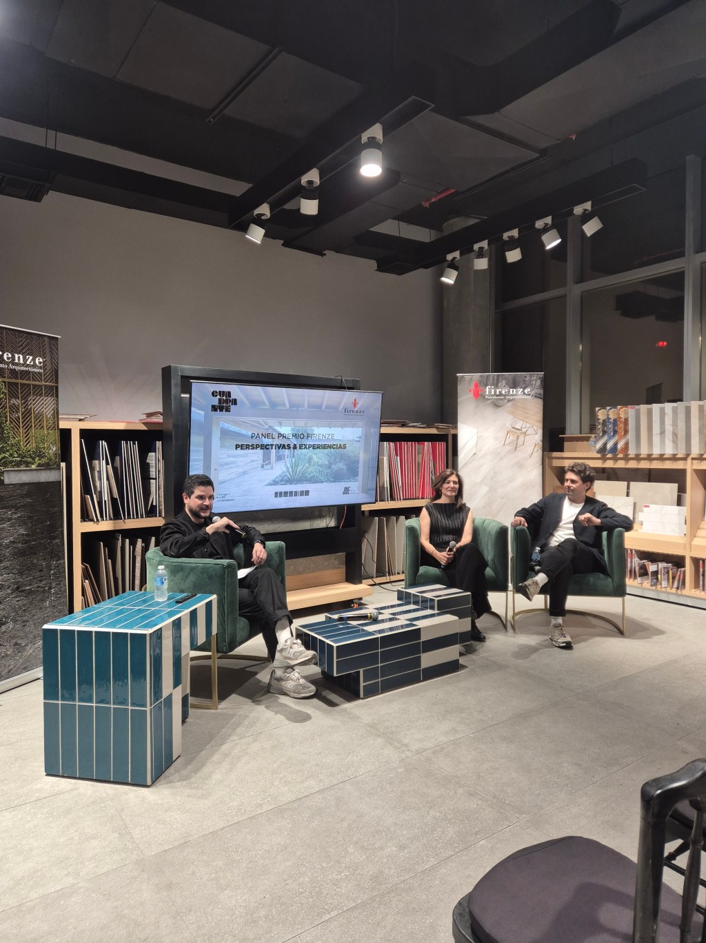 Firenze Porcelanato Arquitectónico reúne a voces líderes del diseño en el panel “Perspectivas y Experiencias” durante Cuadrante 2025