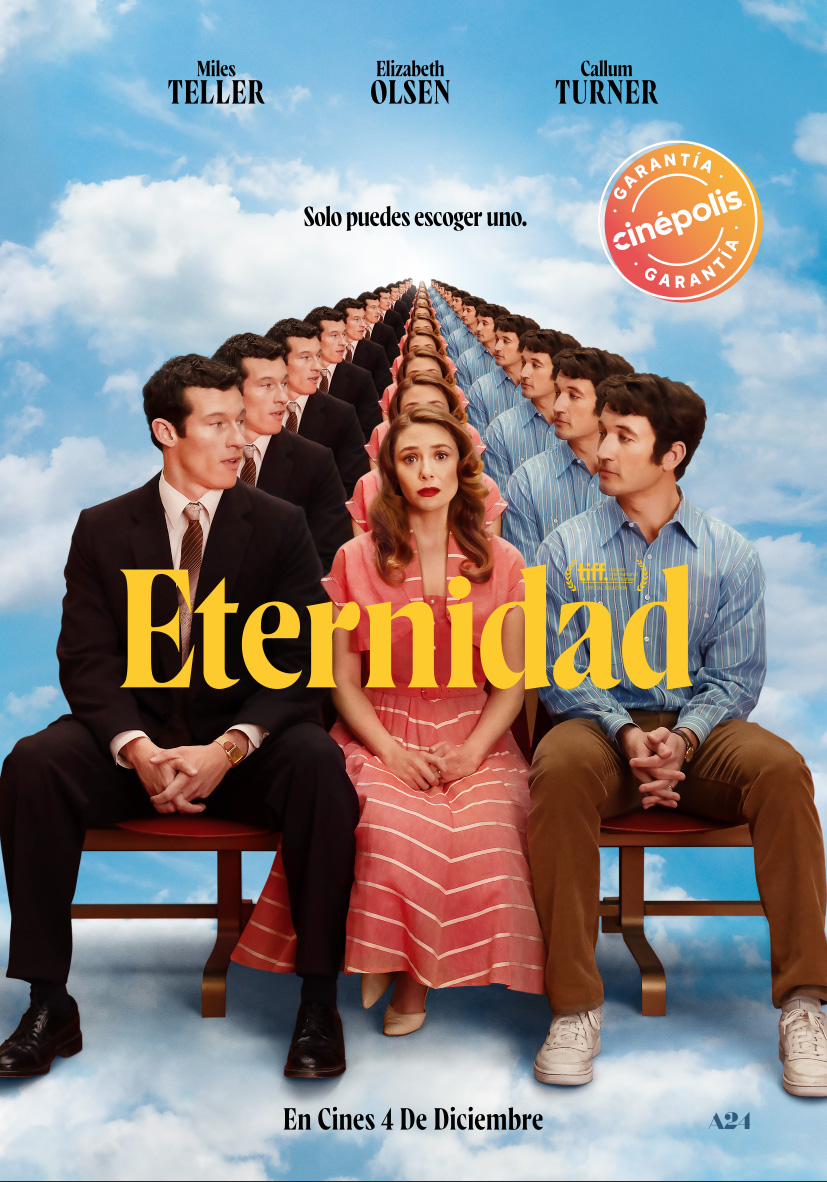 Elizabeth Olsen y Callum Turner protagonizan Eternidad #AllCine