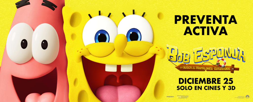 Bob Esponja regresa al cine con “En busca de los Pantalones Cuadrados”: la aventura más grande de Fondo de Bikini llega este 25 de&nbsp;diciembre