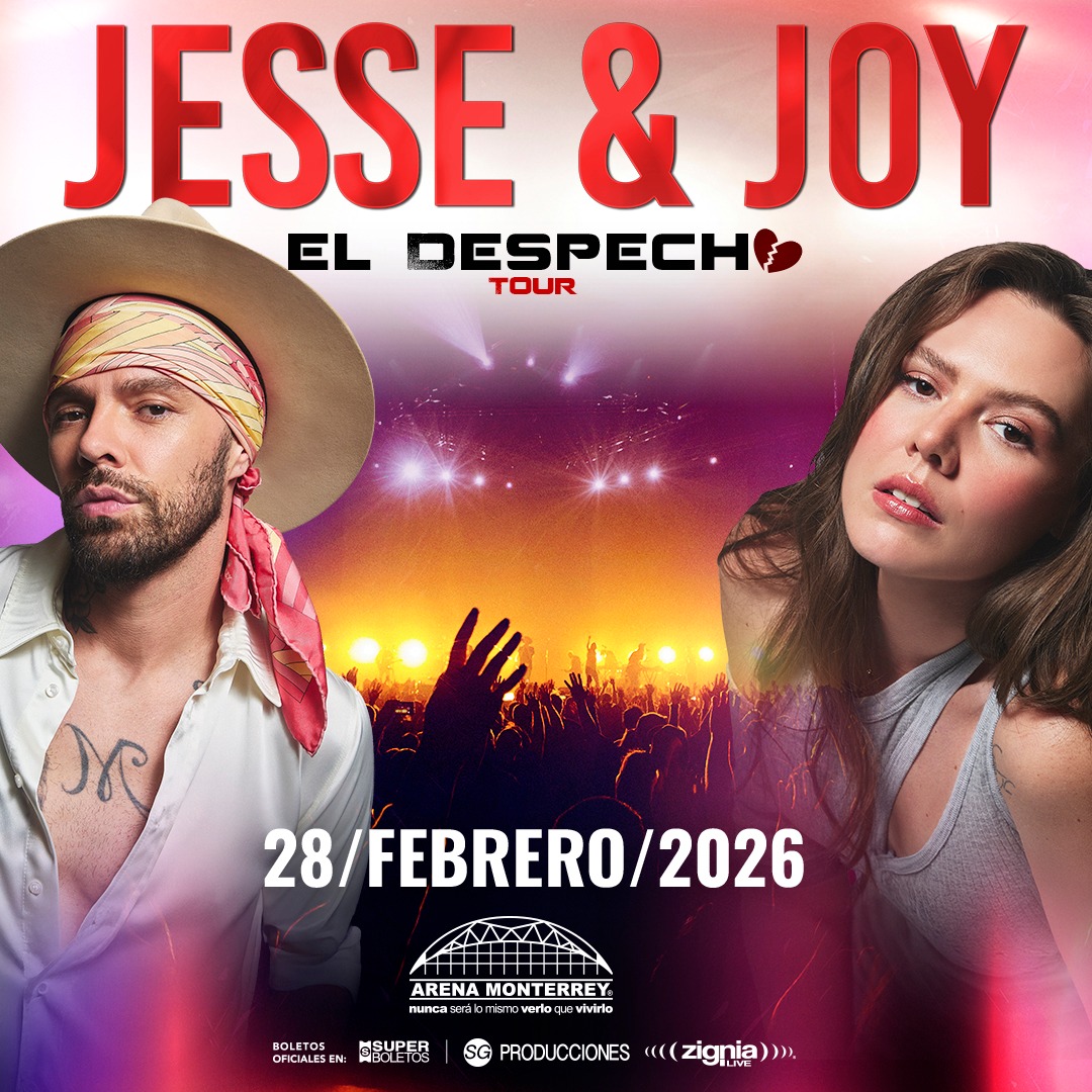Jesse & Joy regresan a Monterrey con “El Despecho Tour 2026”
