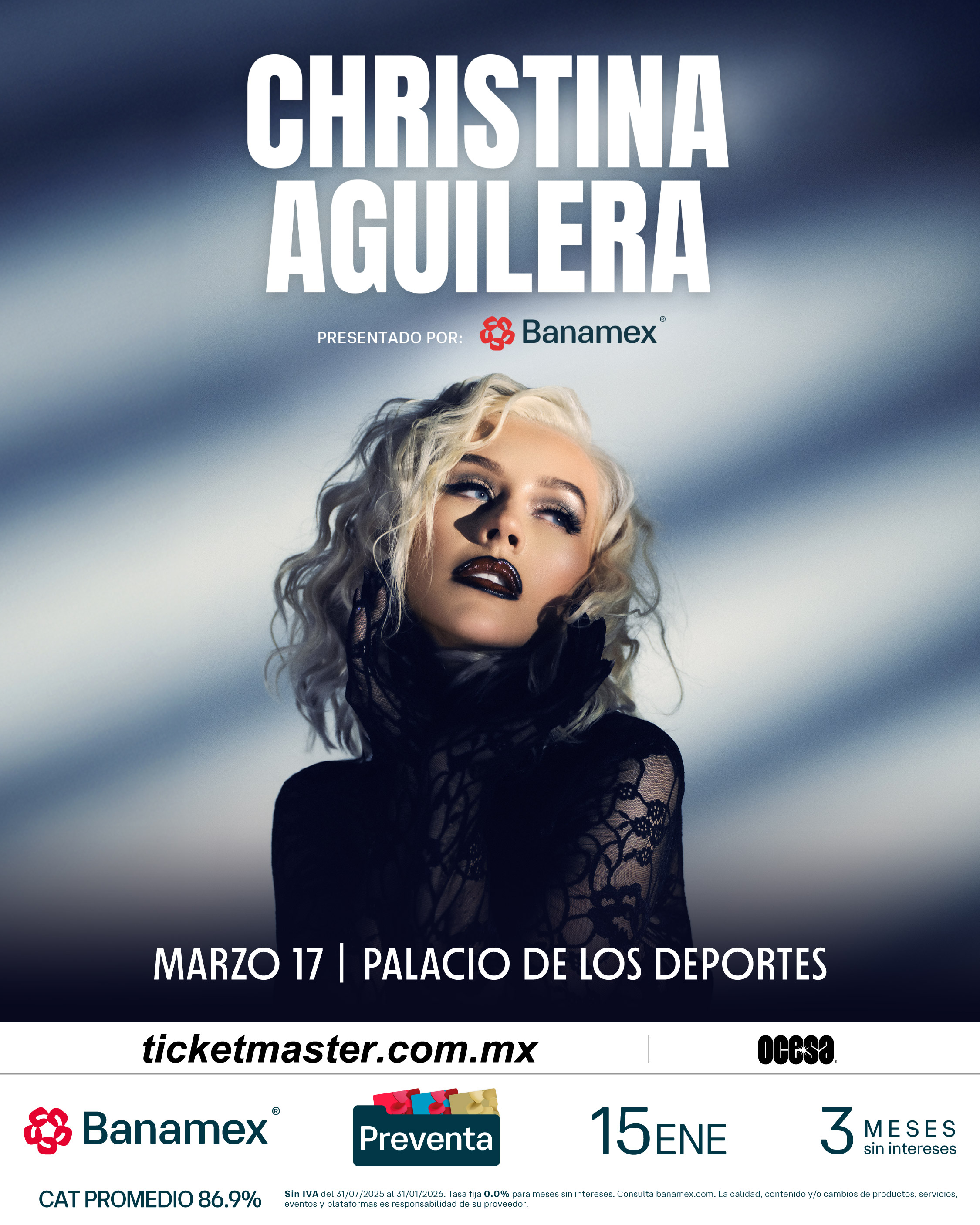 Christina Aguilera regresa a la Ciudad de México con una noche de éxitos legendarios