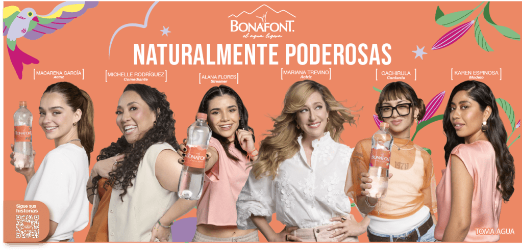 Bonafont celebra historias reales con sus nuevas embajadoras