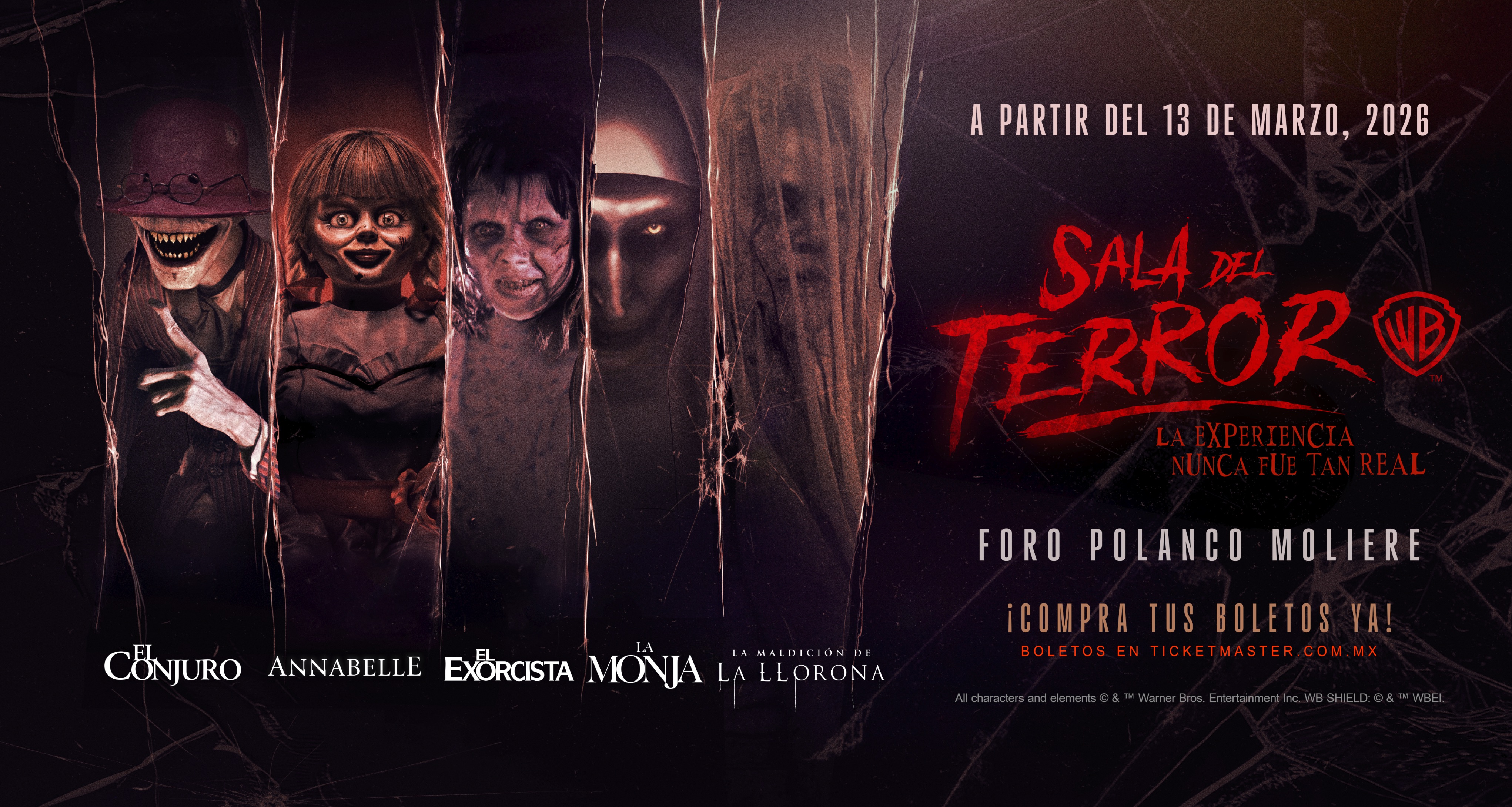 Sala del Terror llega a CDMX: la experiencia inmersiva más aterradora del año