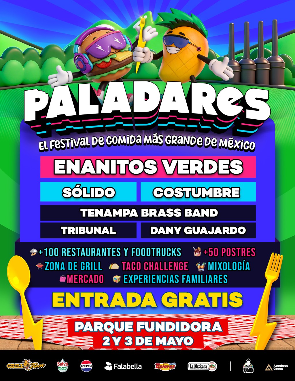 PALADARES: nace el festival de comida más grande de México