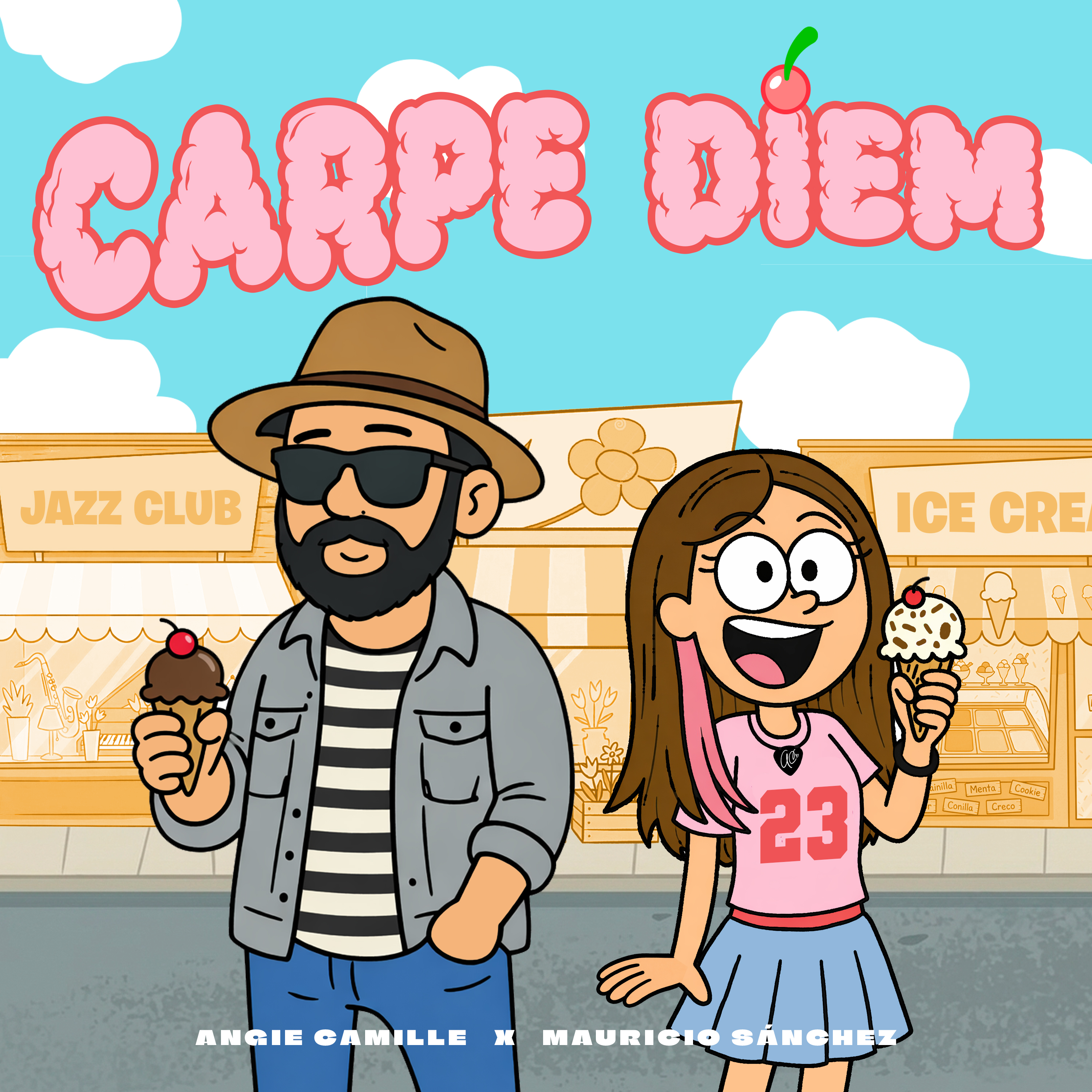 “Carpe Diem”: Angie Camille y Mauricio Sánchez lanzan un himno para vivir el presente