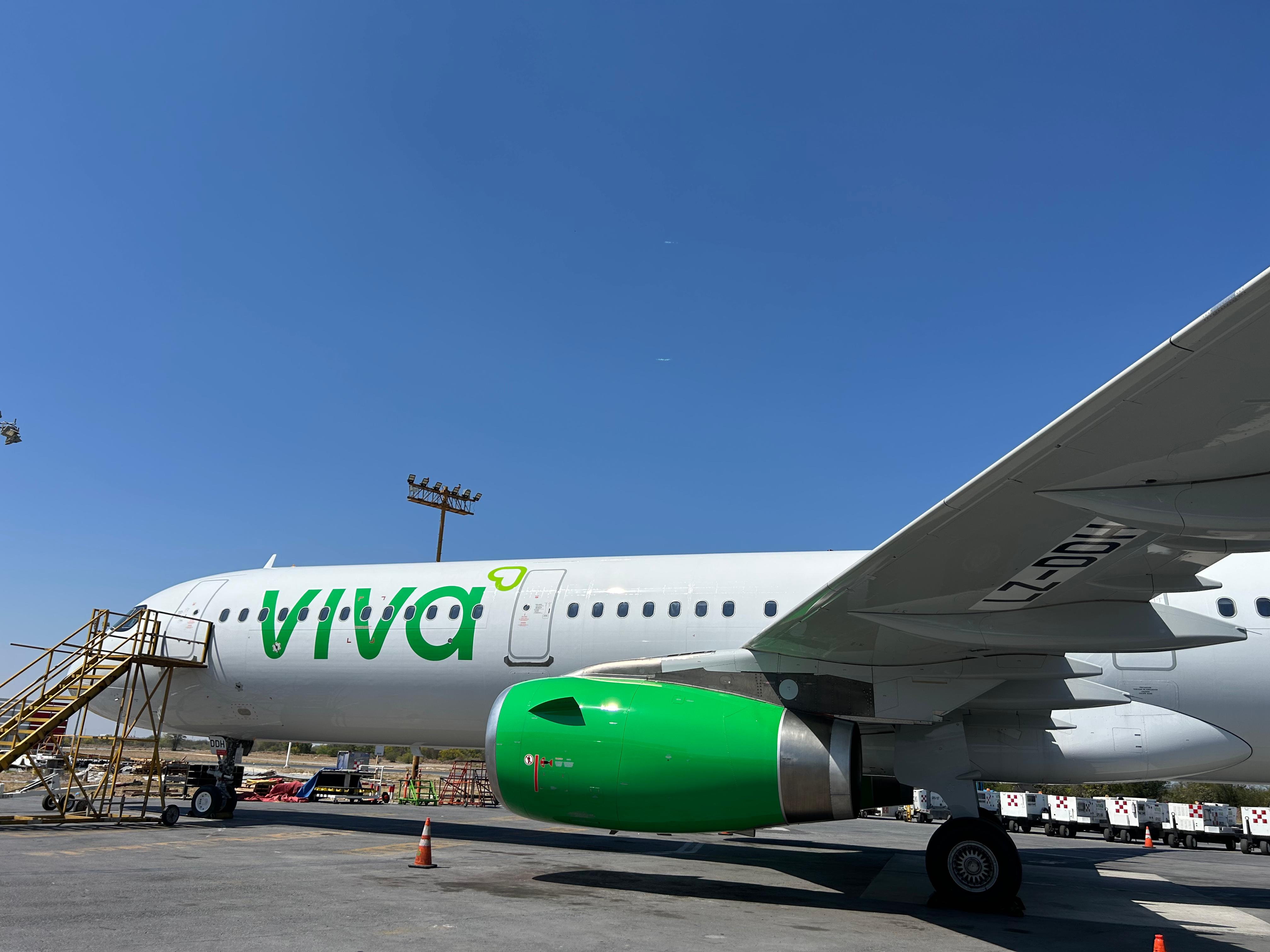 Viva suma su avión número 108: llega un nuevo Airbus A321neo a Monterrey ✈️