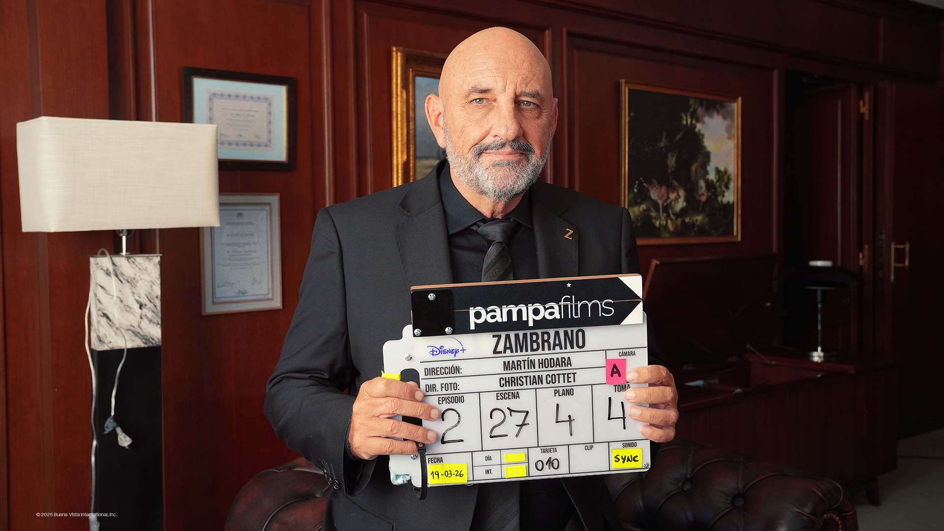 Disney+ revela el primer adelanto de Zambrano, el spin-off de El encargado que llegará en 2027