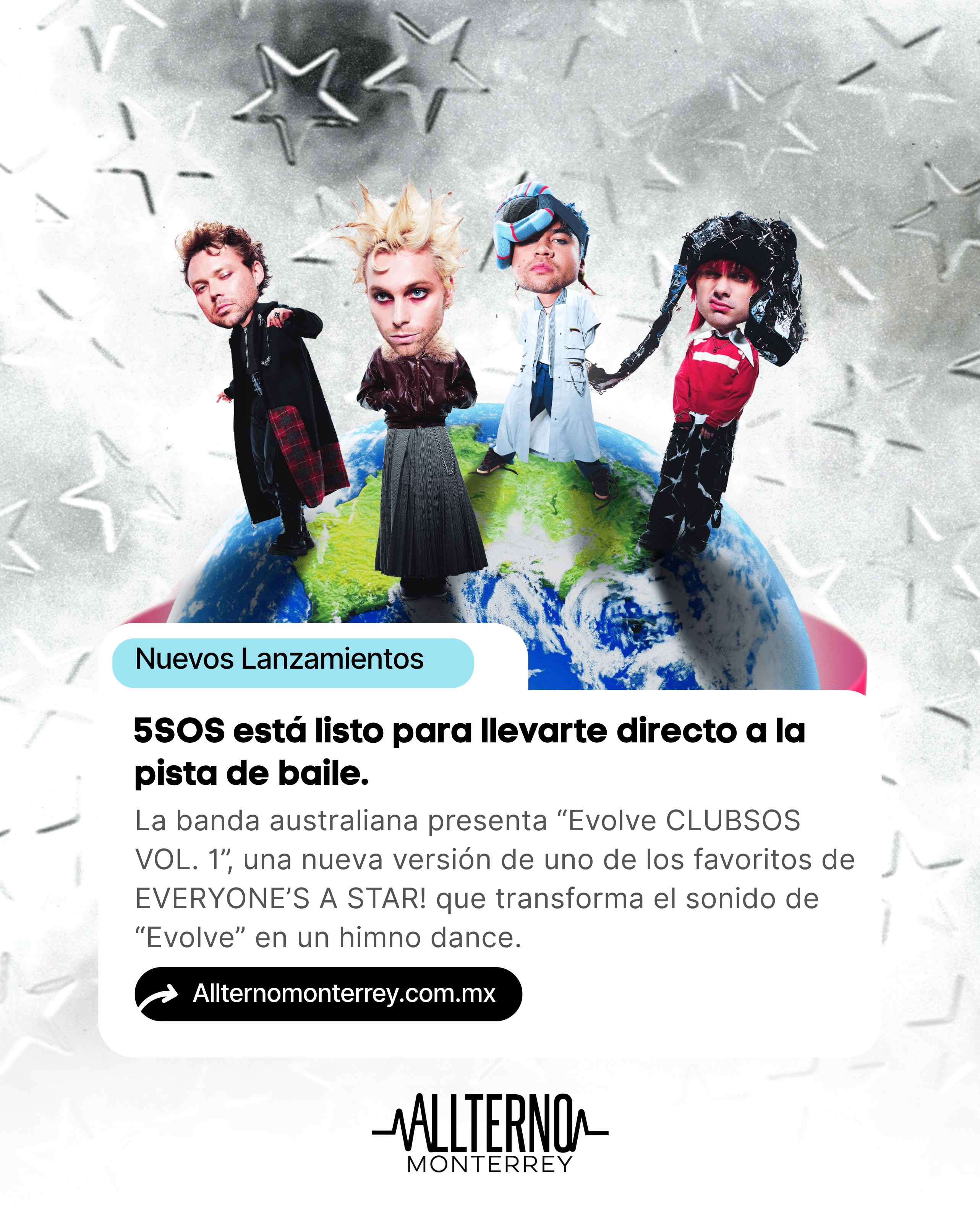 5 Seconds of Summer lleva “Evolve” a la pista de baile con CLUBSOS