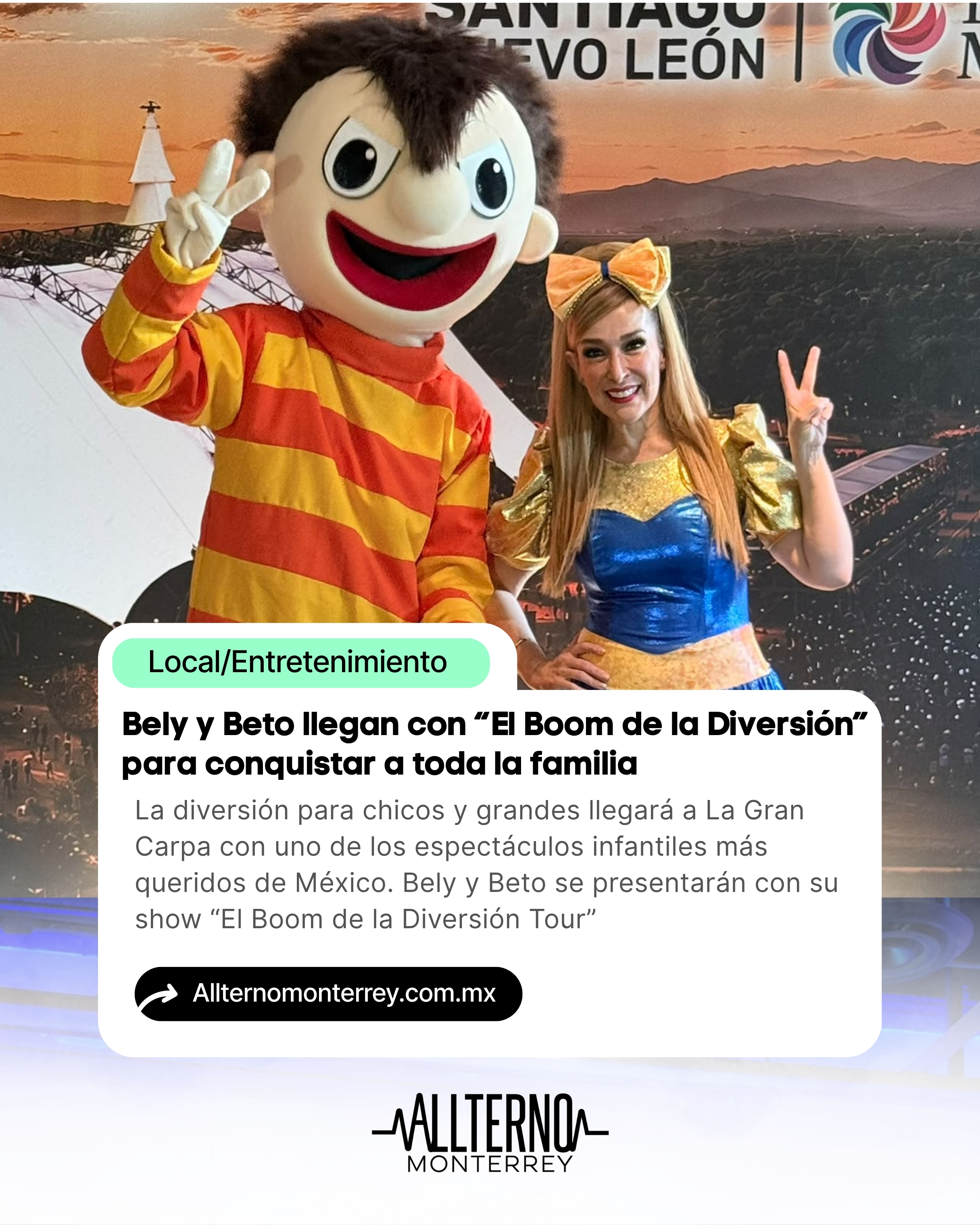 Bely y Beto llegan con “El Boom de la Diversión” para conquistar a toda la familia