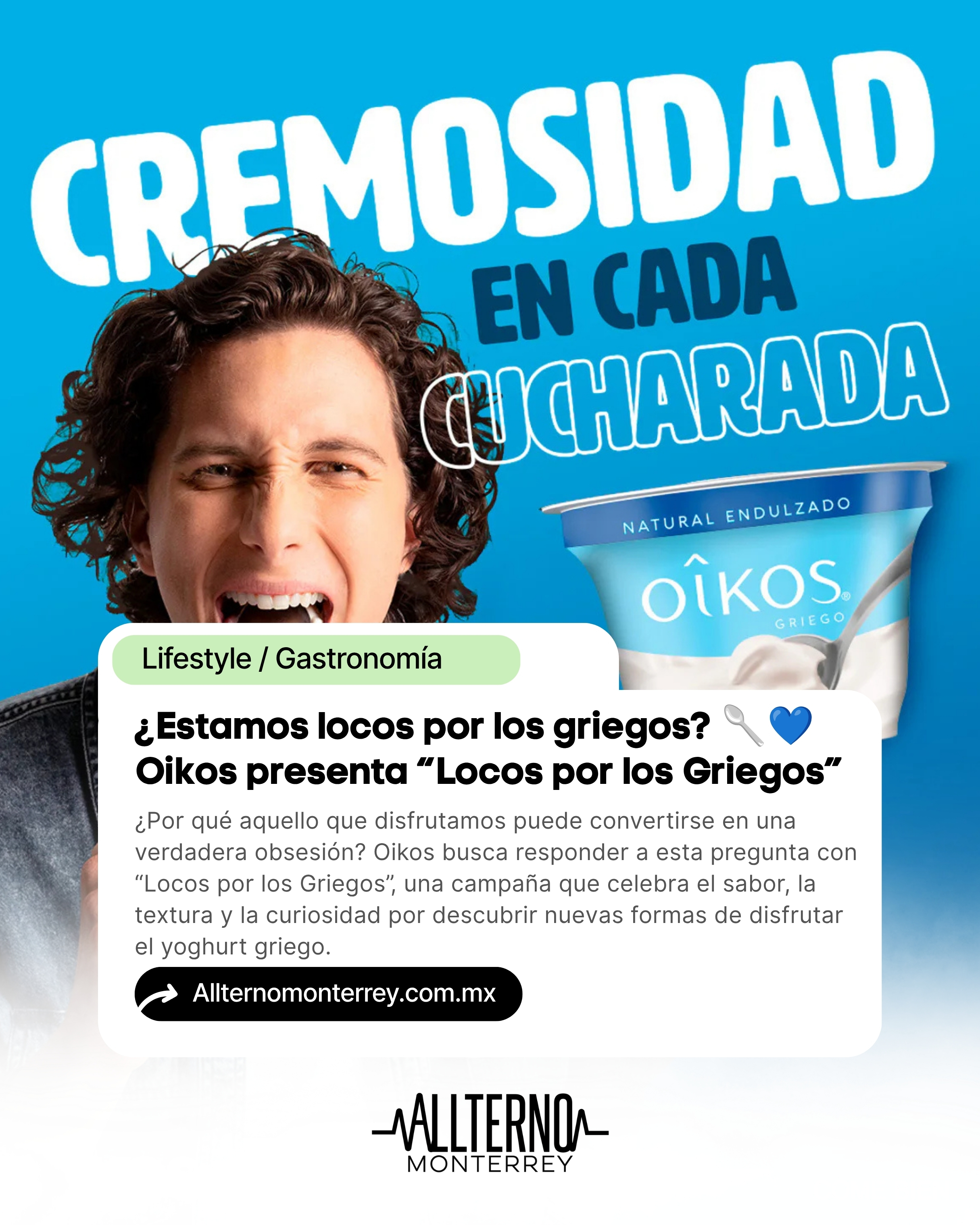 Oikos presenta “Locos por los Griegos”, una nueva forma de disfrutar el yoghurt griego