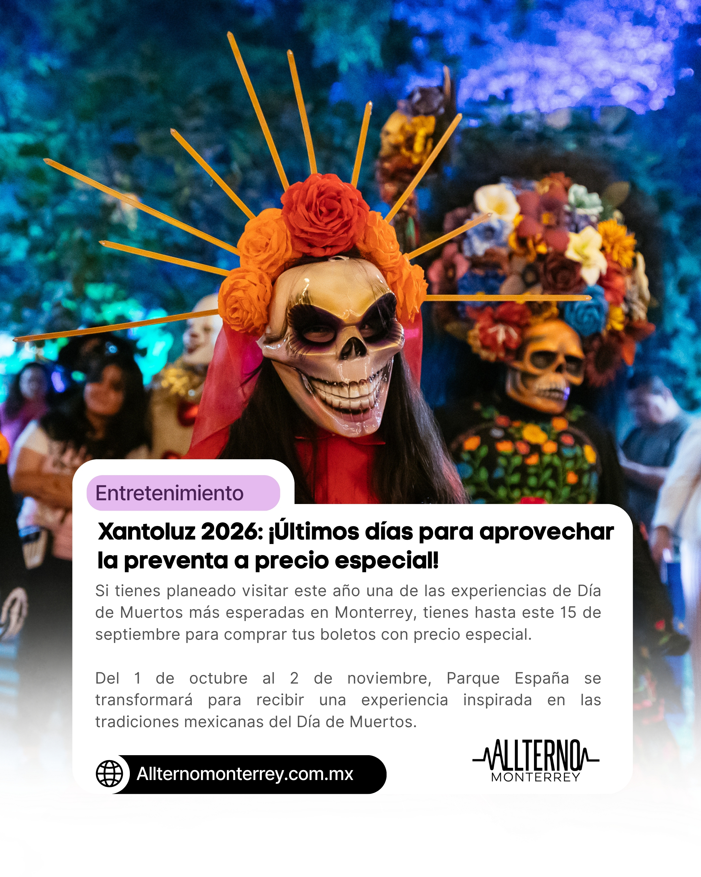 Xantoluz 2026: ¡Últimos días para aprovechar la preventa a precio especial!