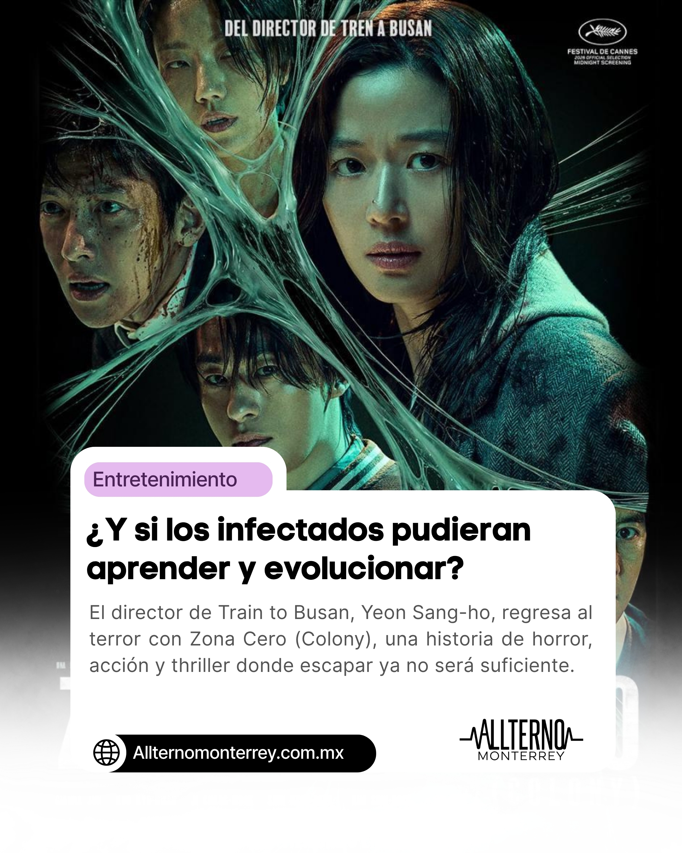 Zona Cero: el director de Train to Busan regresa al terror con una nueva evolución de los infectados