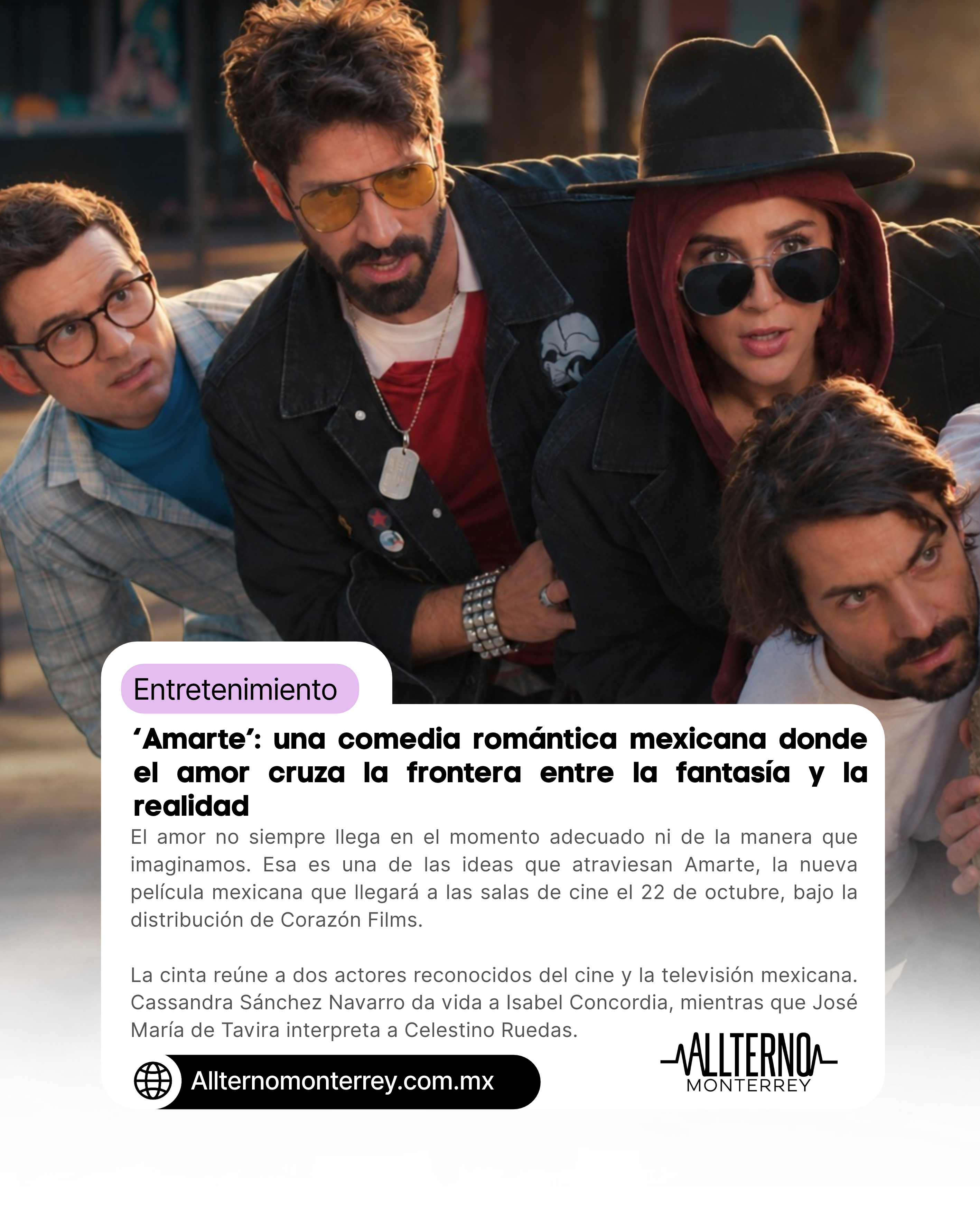 ¿Y si el amor llegara justo cuando intentas escapar de tu propia realidad?